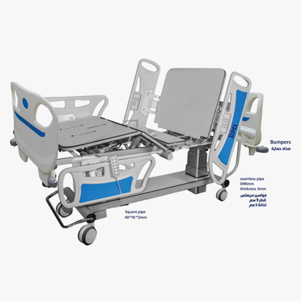 سرير-طبي-5-حركة-كهربائى-اجناب-abs-منفذ-للاشعة