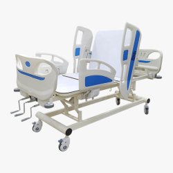 سرير طبي 3 حركات يدوي جوانب ABS